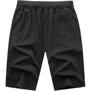 Pantalones cortos deportivos informales para hombre, pantalones cortos transpirables para gimnasio con patrón sólido, servicio OEM - Product Image 2