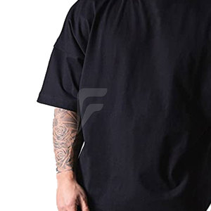 T-shirt surdimensionné 100% coton personnalisé pour hommes T-shirt surdimensionné durable imprimé coupe ample en adulte - Product Image 6