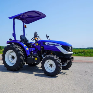 Tracteur à roues diesel LOVOL M404R 40 ch 4x4 avec ROPS, état neuf, moteur 4 roues motrices, boîte de vitesses, pompe, roulement, composants principaux - Product Image 4