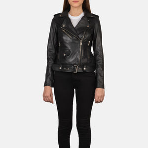 Vestes en cuir véritable tricotées respirantes pour l'hiver, meilleur design, couleur unie, personnalisation, qualité supérieure, vestes pour femmes - Product Image 6