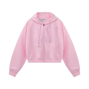 Algodón Unisex BOXY Sudadera con capucha Zip OEM ODM Bordado e impresión Personalización Sudadera de hombre Hecho en VIETNAM - Product Image 5