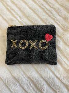 Porte-monnaie perlé classique perle et diamant perlé maquillage sac mariage ou fête cadeau pour elle - Product Image 2