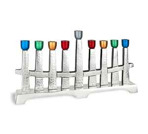 Nueva Llegada Directa de Fábrica: Portavelas Navideños Judica Multicolor Anodizados, de Aleación Metálica, Duraderos, Hechos a Mano y Ecológicos - Product Image 4