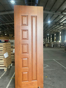 ประตูภายในรังผึ้งแกนกระดาษ MDF เกรดโครงการดีไซน์ทันสมัยสำหรับอาคารพาณิชย์และที่อยู่อาศัย - Product Image 6