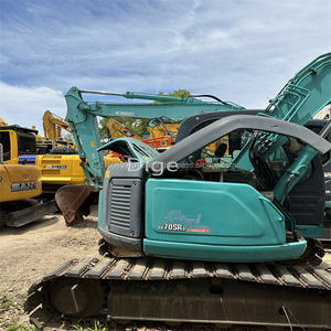 Usado Kobelco SK70SR 7T Japón Original Excelente Estado Mini Excavadora hidráulica sobre orugas con motor Isuzu y bomba KOBELCO - Product Image 2