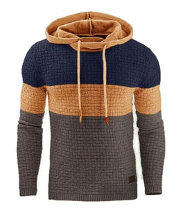 Nouveau sweat à capuche chaud d'hiver pour homme 100% coton Coupe classique Sweat à capuche tendance - Product Image 5