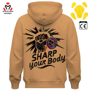 Sudadera con Capucha de Forro Polar Estilo Motociclista Unisex, Gruesa, Cálida, Cortavientos, de Secado Rápido, con Estampado de Motociclista, para Verano/Invierno, para Conducir por la Calle - Product Image 1