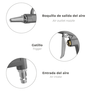 Pistola ad Aria Compressa con Adattatore Rapido - Product Image 4