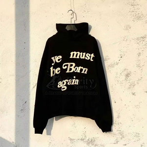 Sudadera con capucha estampada con logotipo personalizado hecha en Pakistán, el mejor proveedor, Sudadera con capucha estampada de manga larga para hombre - Product Image 1
