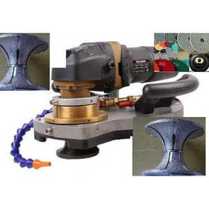 Tampon de polissage diamanté pour profilage de rainures profondes, 100 mm, pour polissage humide du granit, du marbre, de la pierre et du béton - Product Image 1