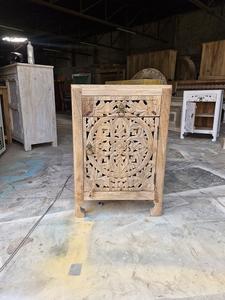 Armoire en bois vintage classique de luxe sculptée à la main meubles de salon de cuisine largement utilisés pour l'école à domicile école classique - Product Image 4