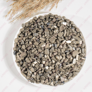 Pirita en Trozos al por Mayor, 1 kg, Mini Trozos Pulidos, Cristales Naturales Curativos para Decoración, Meditación y Arte - Product Image 3