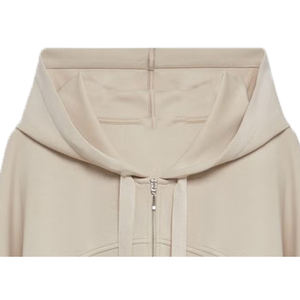 Robe sweat-shirt en molleton 100% coton pour femme, personnalisée, écologique, respirante, coupe-vent, design 3D gaufré, broderie - Product Image 2