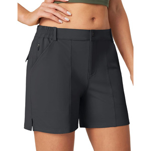 Pantalones cortos de golf con logotipo personalizado para mujer, tela elástica transpirable, diseño OEM, ideal para regalos de marca deportiva y pedidos a granel - Product Image 1