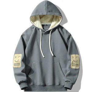 Sweats à capuche personnalisés en coton mélangé pour hommes Pull avec poche à manches longues avec cordon Fabrication de sweatshirts à capuche - Product Image 1