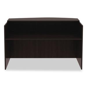 Alera Valencia Serie 71 In. X 35.5 Pulgadas X 29.5 pulgadas-42.5 pulgadas Mostrador de Recepción con Caja para Transacciones, Característica Duradera en Color Espresso - Product Image 3