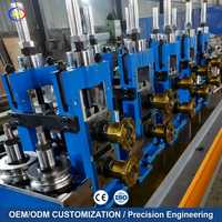 Machine professionnelle de fabrication de tuyaux en acier avec technologie de soudage haute fréquence