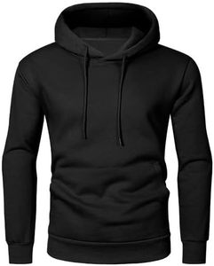 Sudadera con Capucha Versátil para Hombre, 100% Algodón, Bordada, Personalizable, para Comodidad Diaria, Ropa de Invierno, Gimnasio y Actividades al Aire Libre - Product Image 2
