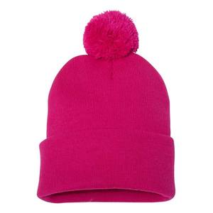 Bonnets OEM en acrylique de haute qualité et personnalisables Vente en gros d'usine de tissus communs unisexe tricotés pour l'hiver chaud - Product Image 1