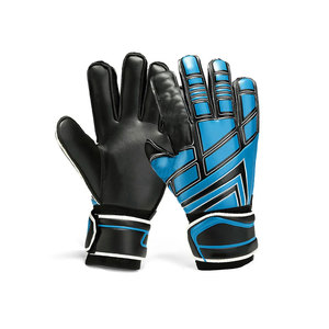 New Arrival Custom Made White Soccer Goalkeeper Gloves Hot Sale German Latex Grip Breathable Leather Features - Product Image 1