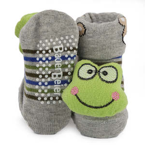 Newborn <b>Booties</b> - Grey - Product Image 2