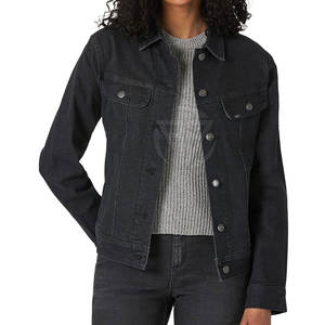 Veste en jean légère et respirante en toile tricotée pour femme, sur mesure, best-seller 2025 - Product Image 1
