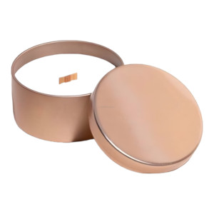 Wholesale Premium Metal Wax Candle <b>Jar</b> with Lid for Home <b>Decoration</b> - Product Image 1
