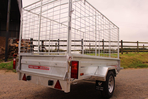 ซัพพลายเออร์รถพ่วงอเนกประสงค์/รถพ่วงแบบกล่อง ขนาด 8x4 คุณภาพดีที่สุดใกล้ฉัน ขายในราคาถูก - Product Image 2