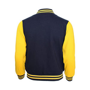 Vestes pour hommes Varsity, en cuir, style universitaire, bomber, veste de collège pour homme - Product Image 2