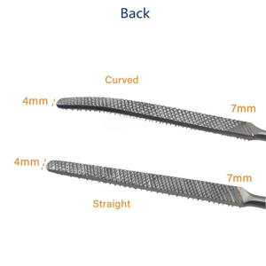 Raspador de Hueso Ortopédico, Lima de Hueso, Raspador de Troclea, Instrumento Quirúrgico Manual de Acero Inoxidable - Product Image 5