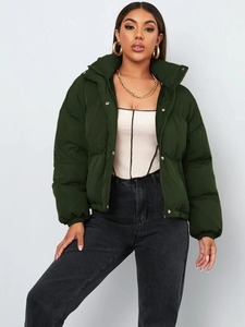 OEM Custom Service Women's Puffer <b>Jacket</b> Windproof Casual Wear Clothing Winter Warm Women's Bubble <b>Jacket</b> - Product Image 2