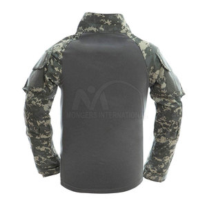 Conjunto de uniforme de camuflaje táctico duradero, tela transpirable para entrenamiento en actividades al aire libre - Product Image 3