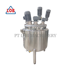 ถังผสมแบบสุญญากาศมาตรฐาน GMP สำหรับการผลิตครีม เจล และครีมยาปฏิชีวนะ - Product Image 1