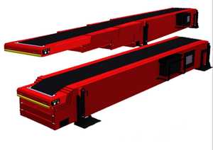 สายพานลำเลียงแบบเคลื่อนย้ายได้สายพานลำเลียงแบบยืดหดได้สำหรับงานหนัก - Product Image 3