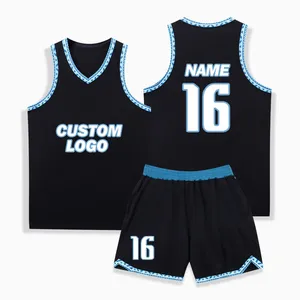 Maillot de basket-ball personnalisé, pas cher, coloré, rétro, classique, été, polyester, uniforme de basket-ball, équipe sportive, chemises de basket-ball 242 - Product Image 2