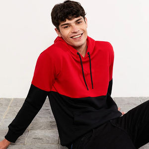 Sudaderas con capucha lavadas de peso pesado para hombres de alta calidad de algodón de rizo francés Vintage desgastado lavado ácido diseño con cremallera - Product Image 1