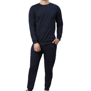 Chándal con estampado gráfico de peso pesado fácil de usar, chándal con diamantes de imitación para hombre con serigrafía de alta calidad - Product Image 1