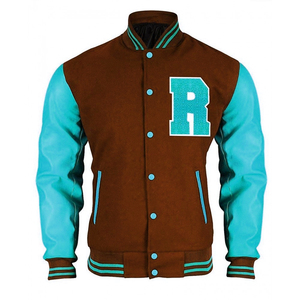 Chaqueta Varsity de Béisbol Personalizada de la Mejor Calidad OEM, Chaqueta de Invierno con Letras Bordadas, Material de Tela de Primera Calidad, Secado Rápido y Transpirable - Product Image 4