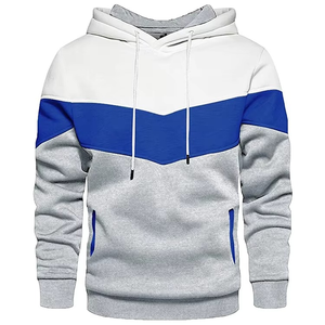 เสื้อฮู้ดขนแกะแขนยาวแบบสวมหัวมีฮู้ดพิมพ์โลโก้ตัวอักษร - Product Image 2