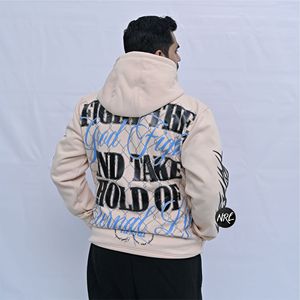 Streetwear surdimensionné 100% coton personnalisé, surdimensionné, survêtement à capuche en deux pièces avec survêtement à manches longues - Product Image 4