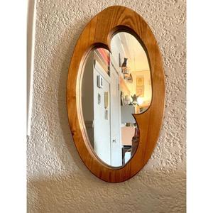 Marco de espejo de madera de diseño antiguo con detalles intrincados para decoración del hogar de inspiración vintage a buen precio - Product Image 6
