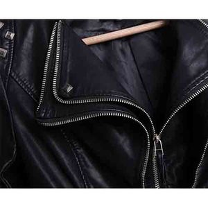 Vêtements en cuir pour femmes, mode streetwear, veste pour femmes, vestes grandes tailles, vêtements pour femmes - Product Image 5