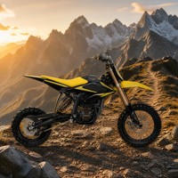 Moto tout-terrain électrique haute performance 8 kW de puissance maximale 58 V 22 Ah vitesse maximale de 65 km/h avec cadre en aluminium forgé