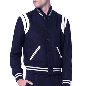 El cliente al por mayor demanda chaquetas universitarias de estilo de moda de diseño profesional para hombres - Product Image 2