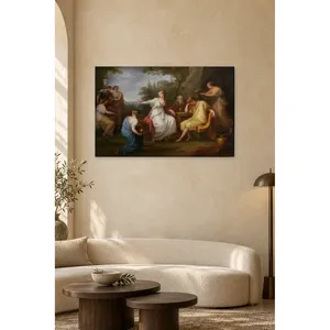 Fida Angelica Kauffman Telemachus Grieving Impression sur toile - Product Image 3