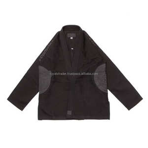 Kimono de estilo corto de algodón Unisex, bordado personalizado Gi para entrenamiento de Judo BJJ Jiu Jitsu MMA, ropa deportiva de artes marciales OEM - Product Image 1