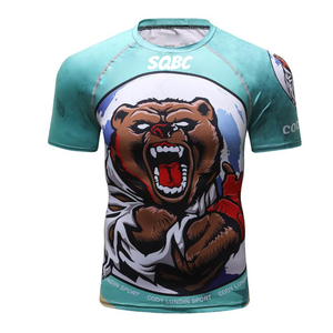 Protector de erupción personalizado en blanco púrpura, equipo de kickboxing de alta calidad, equipo de BJJ y protector de erupción clasificado NO GI para entrenamiento - Product Image 5