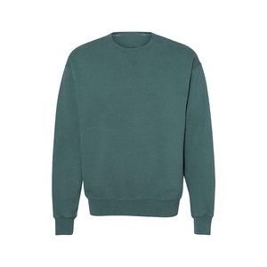 Personnalisable Noir Goutte Épaule Ras Du Cou Pull Sweat-shirt Surdimensionné Ras Du Cou Imprimé Personnalisé - Product Image 5