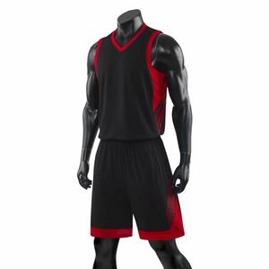 เครื่องแบบบาสเก็ตบอลสำหรับผู้ชายชุดบาสเก็ตบอลไซส์พิเศษแห้งเร็วผลิตจากปากีสถาน - Product Image 1