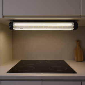 Lumière LED sous-armoire McShine 5W 450lm 50cm blanche à intensité variable pour cuisine - Product Image 3